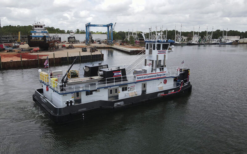 A ‘first-ever’ towboat delivered to ACBL