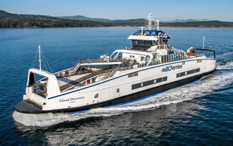 BC Ferries to add four hybrid electric vessels from Damen