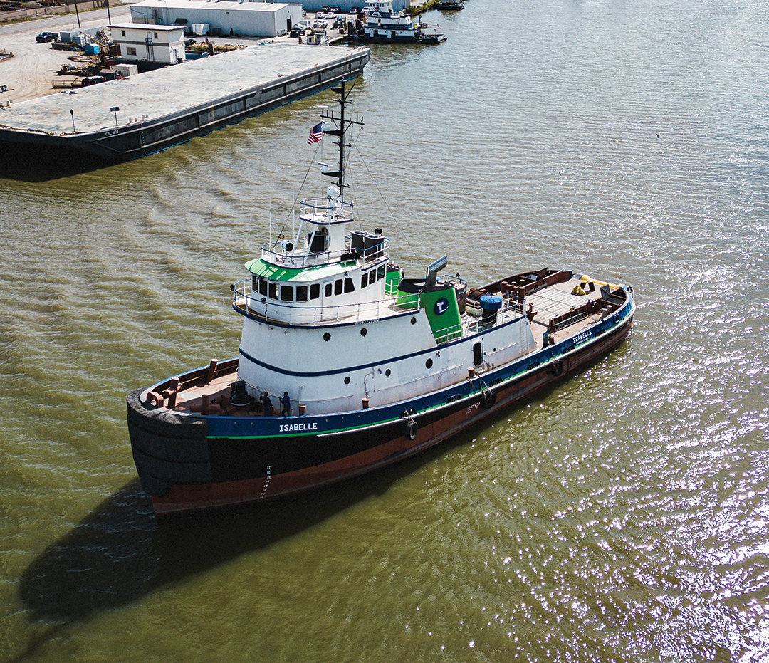 The refurbished 126-foot, 195-ton Isabelle is rated ABS A1-class and is Jones Act-compliant.