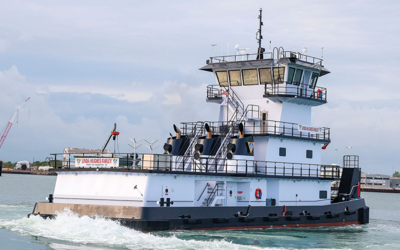Campbell Transportation towboat gets new name