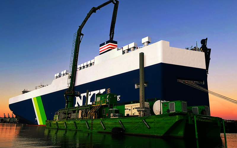 NYK to capture emissions from car carriers in California