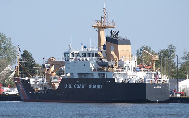 Coast Guard buoy tender spills fuel off California coast
