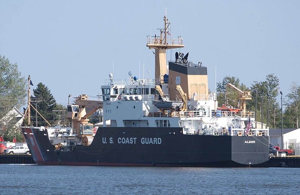 Coast Guard buoy tender spills fuel off California coast