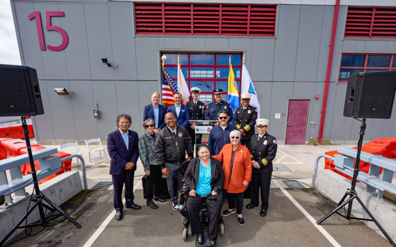 Port of Long Beach dedicates new fireboat stations
