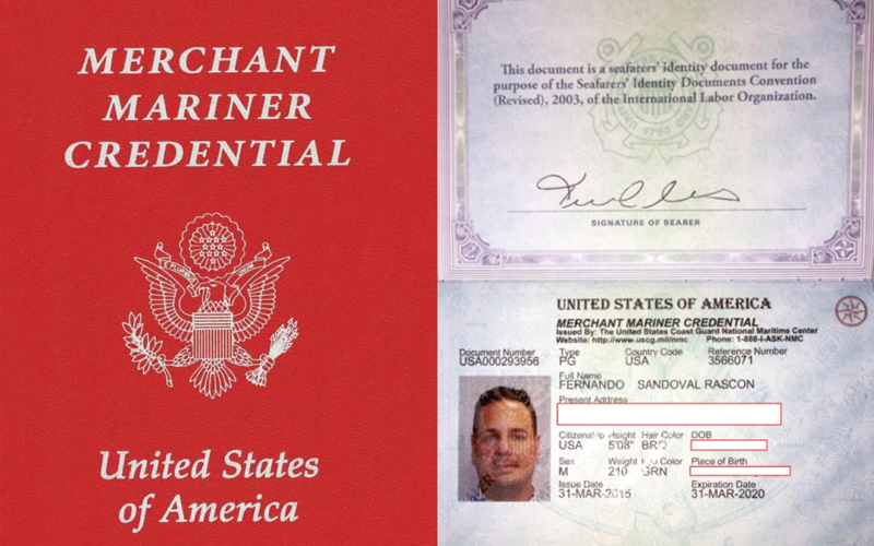 New Merchant Marine Credential format unveiled
