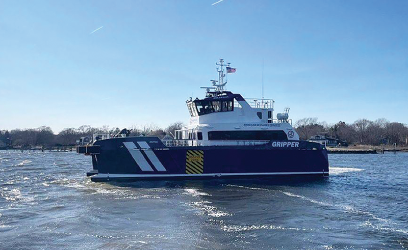 New crew transfer vessel joins A-O-S fleet