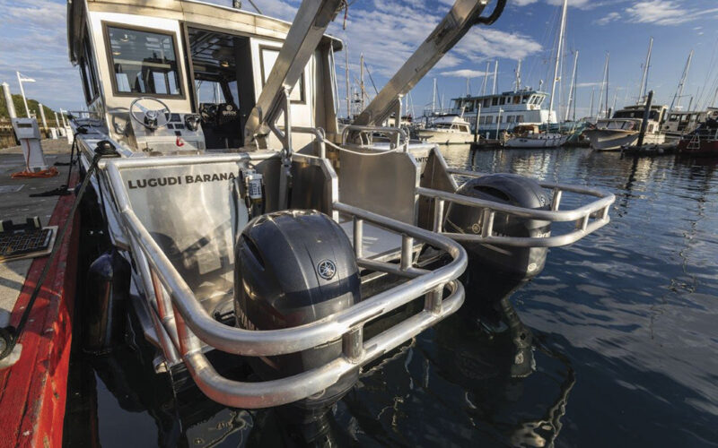New aluminum survey boat launched