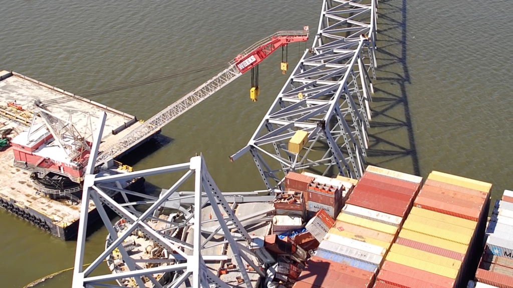 Fourth body recovered after Baltimore bridge collapse