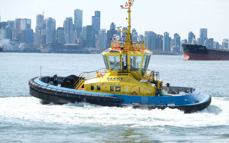 SAAM Towage brings all-electric tugs to Port of Vancouver
