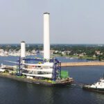 Maritime activity in the offshore wind industry has grown as more new vessels enter service. Foss, above, is among the companies supporting offshore wind projects.