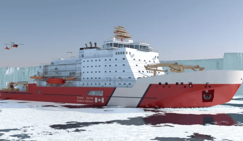 Canada taps Davie for second new polar icebreaker