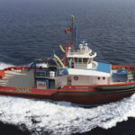 SD Aisemaht is one of a pair of tugs designed by Robert Allan Ltd. and driven by Schottel, marking the 500th vessel collaboration between the two companies.