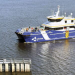 WINDEA Reliance is the third and final vessel in a series of 98-foot aluminum crew transfer vessels (CTVs) built for WINDEA CTV LLC.