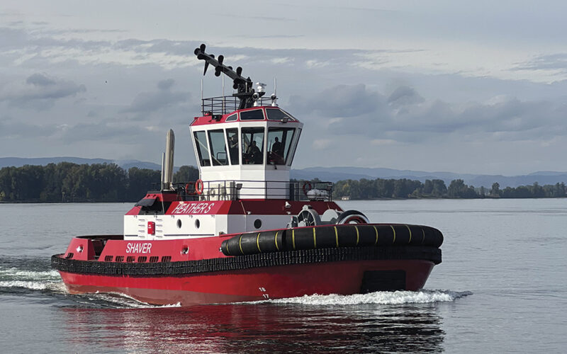Shaver’s new  compact, powerful ship-assist tug