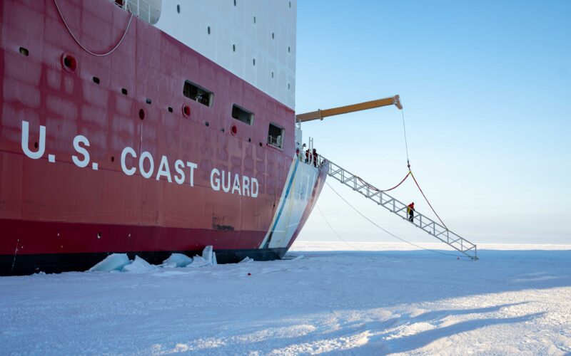 Healy monitors foreign research vessels on Arctic voyage