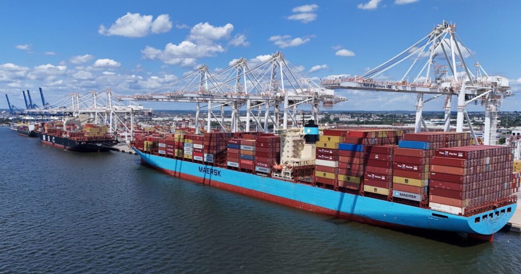 Port of Baltimore sets records for cargo, ship visits