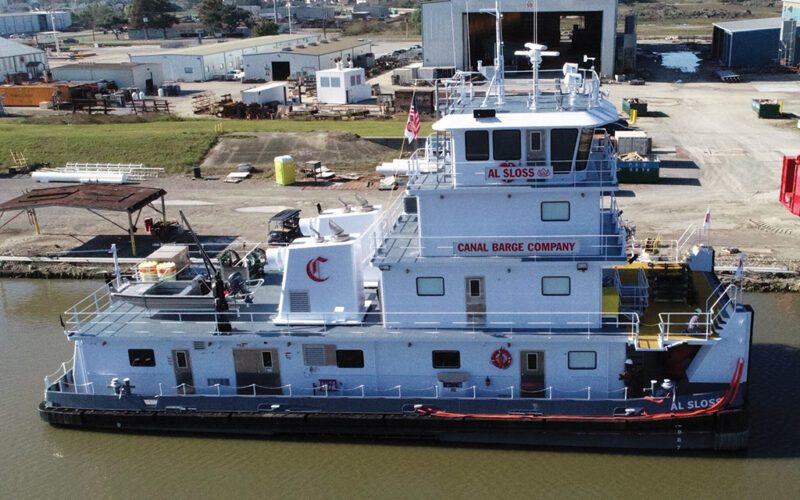C&C Marine begins four-boat towboat series for Canal Barge