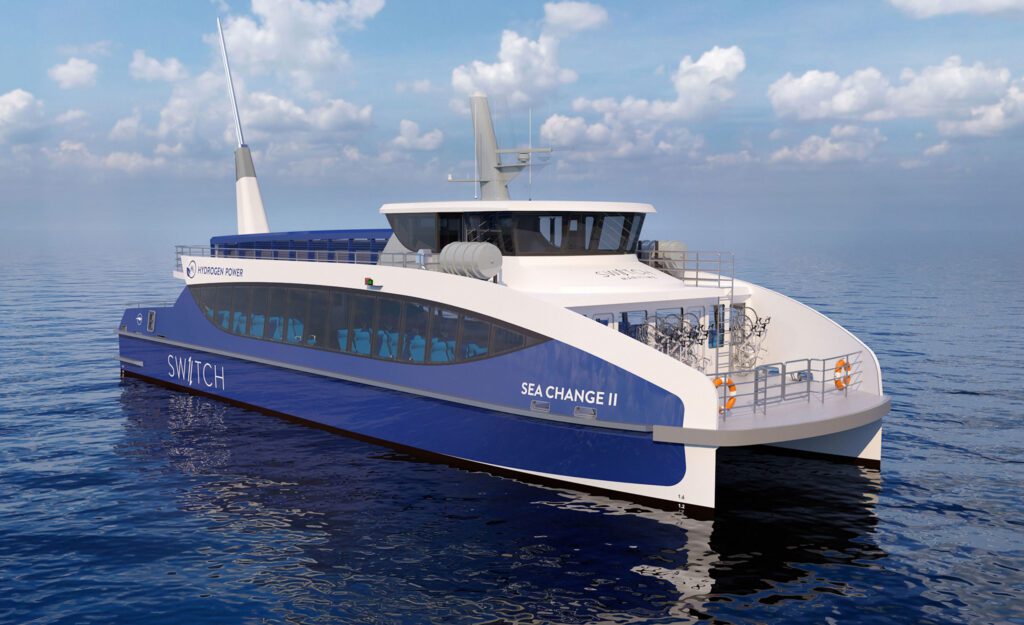 Incat, SWITCH developing hydrogen fuel cell ferry for NY