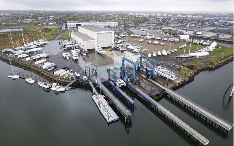 Steelpointe Shipyard in Bridgeport, Conn., has been expanded by Hornblower Group to 17 acres, adding haul-out and repair capacity as the company builds a more integrated, in-house service model for its fleet and third-party vessels along the East Coast.