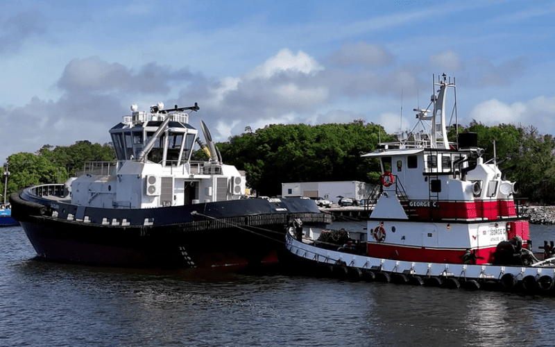 Master Boat launches first tug in new series for Suderman & Young