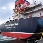 The U.S.-flag tanker Stena Imperative, managed by Crowley Maritime, was damaged in an early March attack in Bahrain, underscoring rising security risks for commercial shipping near the Strait of Hormuz.