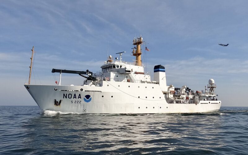 NOAA vessel returns to Great Lakes for survey work
