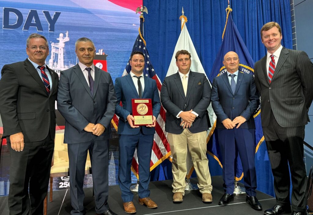 MarAd honors Crowley tanker crew for allision response