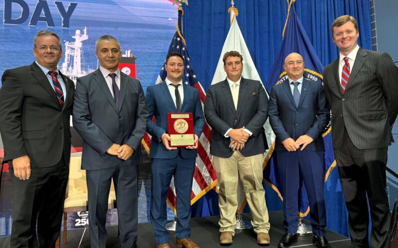 MarAd honors Crowley tanker crew for allision response