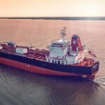 The chemical tanker American Pride was built at Philly Hanwha shipyard for Jones Act cabotage.