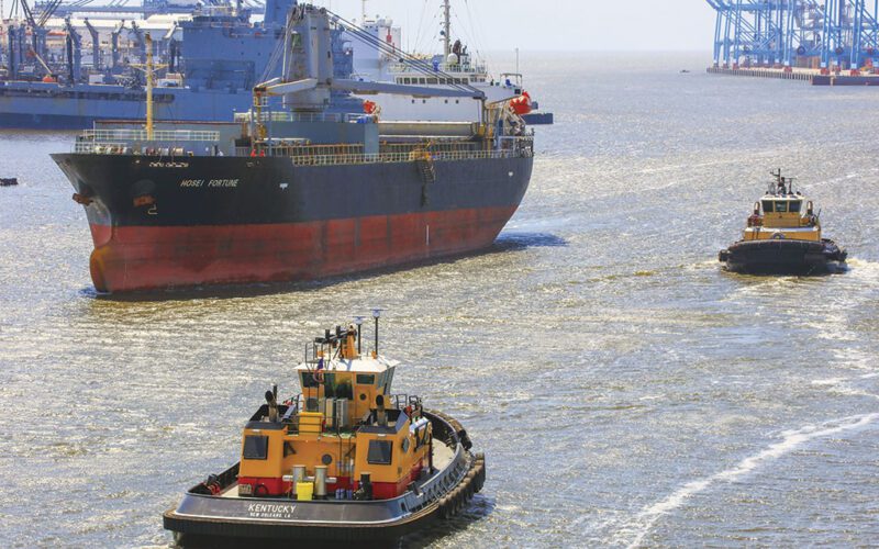 Second 6,000-hp escort tug joins lower Mississippi fleet