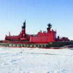 The nuclear-powered icebreaker Yamal operates in the Kara Sea. Russia has maintained a fleet of nuclear-powered icebreakers for decades, offering one of the world’s longest-running examples of civilian nuclear propulsion at sea.