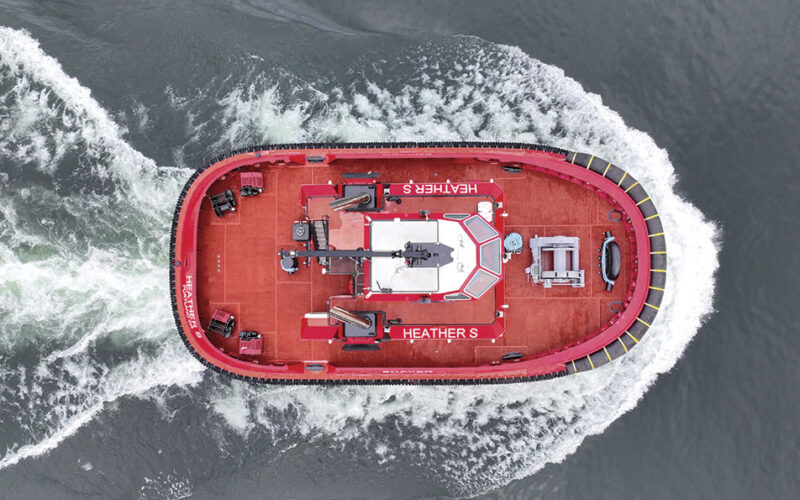 Shaver’s new tug enters old river system facing bigger ships and harder demands
