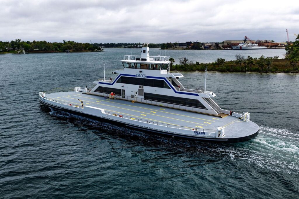 Eastern delivers new ferry to Florida island community