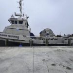 The 70-foot Delaware Responder was built by Rozema Boat Works for the Delaware Bay and River Cooperative to support oil-spill response operations in the Delaware River and Bay.