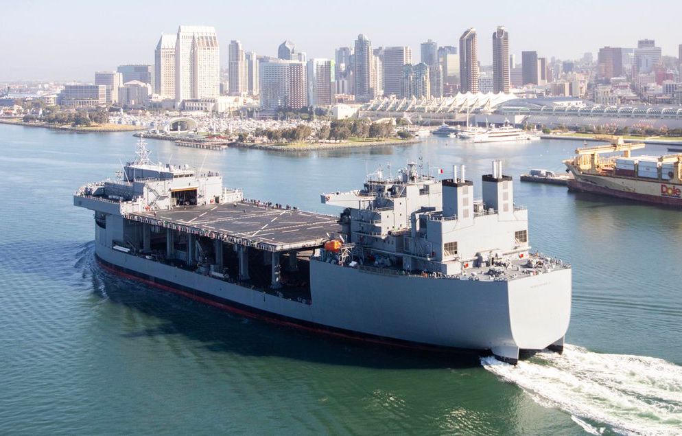 NASSCO delivers sixth expeditionary sea base to Navy