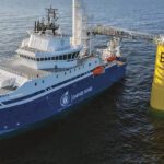 The 262-foot ECO Liberty was one of the highly specialized U.S.-built vessels produced by the offshore wind boom. The plug-in hybrid SOV was built by Edison Chouest Offshore to support Equinor’s Empire Wind project.