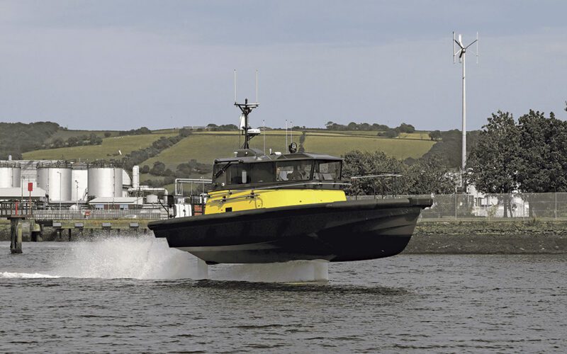 Artemis launches first electric foiling pilot boat