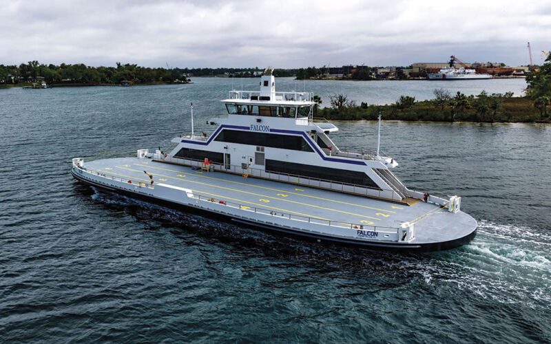 Eastern delivers Fisher Island ferry