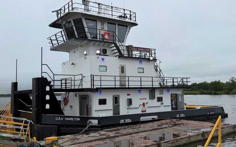 Louisiana-built pushboat joins Maritime Partners fleet