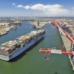 The Port of Long Beach is emerging as a testing ground for maritime nuclear power, partnering with MarAd on the framework for small modular reactor-powered shipping while leasing space to BlueCore Energy to develop a prototype maritime reactor module.