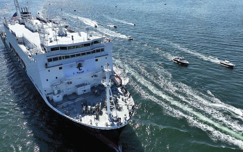 Maine Maritime Academy debuts new  training ship on summer cruise