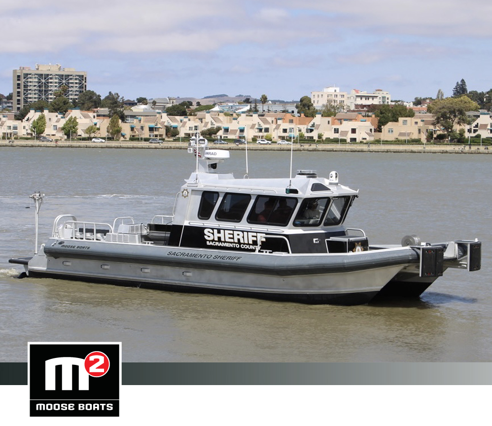 Moose Boats Delivers Patrol Vessel For Sacramento County Sheriff