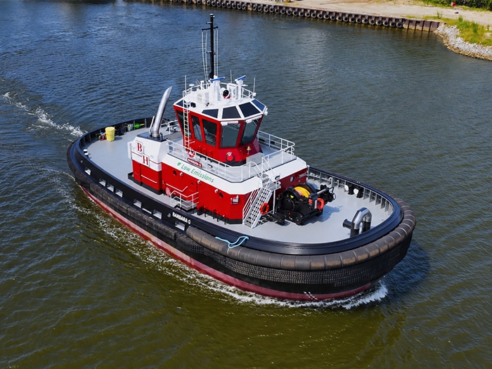 Master Boat Builders delivers Barbara G for Bay-Houston Towing