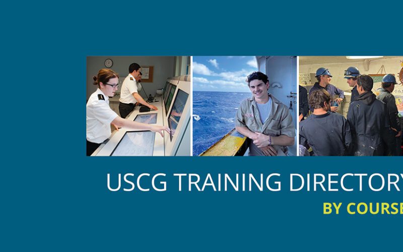 USCG TRAINING DIRECTORY – BY COURSE